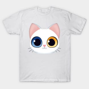 Cute White Kitten T-Shirt